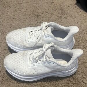 Hoka Women's White Running Shoes